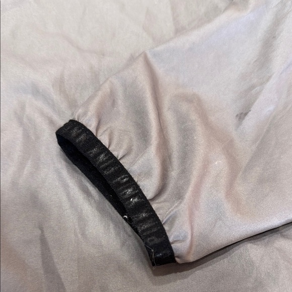 PINK Victoria's Secret Gray Jacket with Blue and Yellow Zipper - Picture 8 of 13